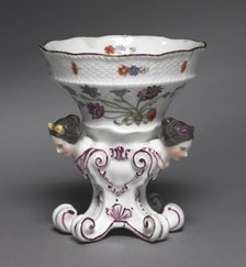 Pair of Salts from the Sulkowsky Service, c. 1736. Creator: Meissen Porcelain Factory (German); Johann Friedrich Eberlein (German, 1696-1749).