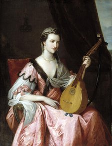 Mary Hopkinson, ca. 1764. Creator: Studio of Benjamin West.