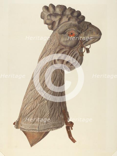 Carousel Rooster, probably 1939. Creator: Clements Clayton.