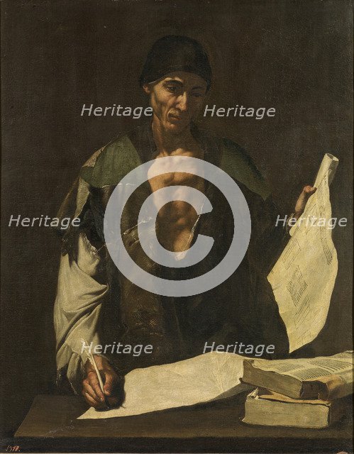 Archimedes. Artist: Ribera, José, de (1591-1652)