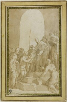 Study for the Presentation of the Christ Child in the Temple, n.d. Creator: Unknown.
