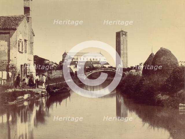 Veduta del Rio di Torcello, 1870s. Creator: Unknown.
