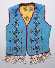 Beaded Vest, c 1900. Creator: Unknown.