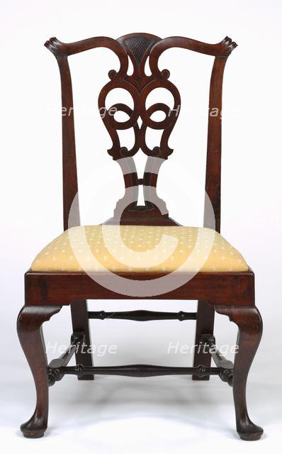 Side Chair (1 of 2), c. 1775-1790. Creator: John Townsend (American, 1732-1809).