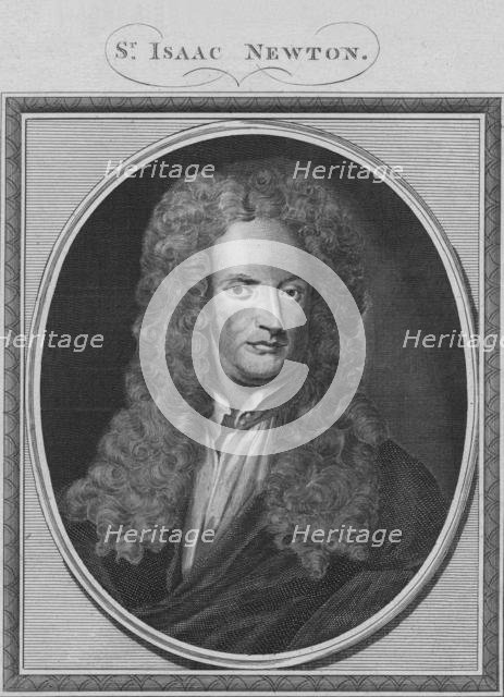 'Sr. Isaac Newton', 1785. Creator: Unknown.