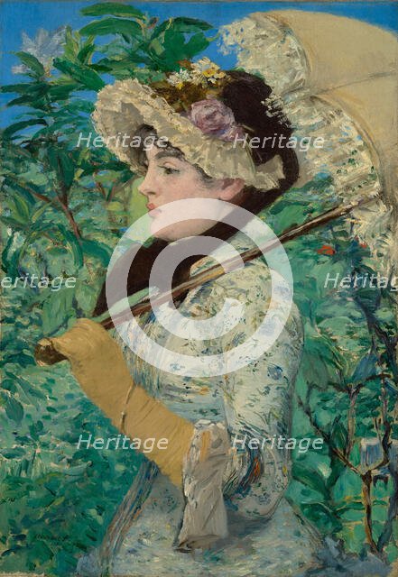 Jeanne (Spring), 1881. Creator: Edouard Manet.