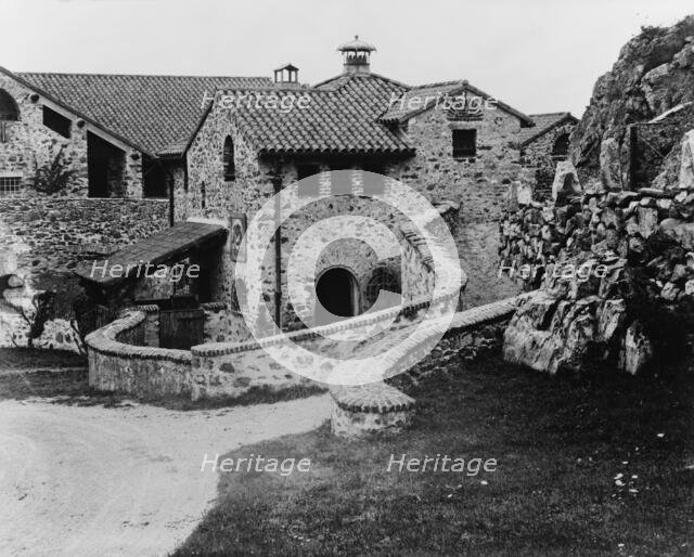 "Surprise Valley Farm," Arthur Curtiss James property, Beacon Hill Road, Newport, Rhode Island, 1917 Creator: Frances Benjamin Johnston.