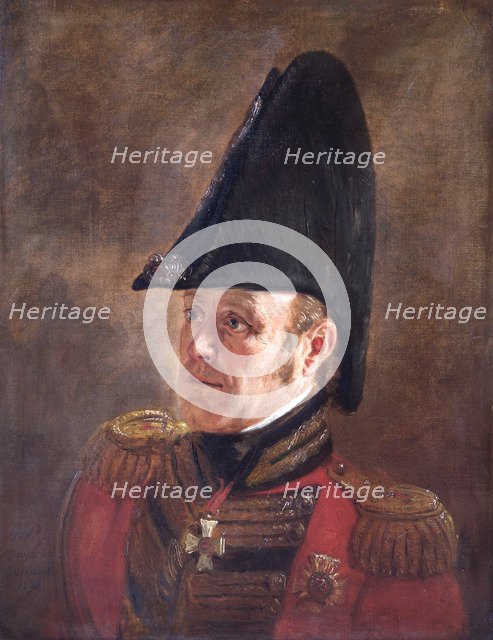 Portrait of General Sir George Cooke, British soldier, 1821. Artist: Jan Willem Pieneman.