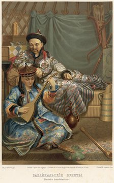 Transbaikal Buryats, 1862. Creator: Karlis Huns.
