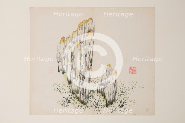 Page from Shi Zhu Zhai. Creator: Unknown.