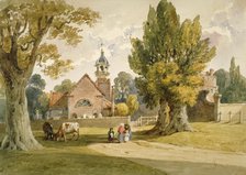 St Peter's Church, Petersham, Surrey, 1820. Artist: Anon