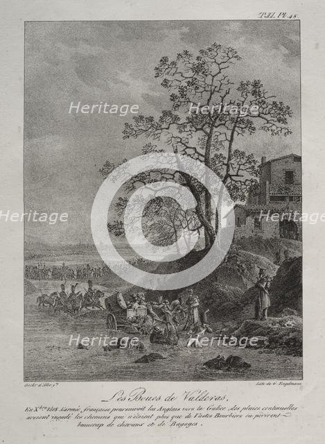 Spanish Campaign: The Mires of Valderas, Province of Leon. Creator: Baron Louis Albert Guillain Bacler d'Alber (French, 1761-1824).