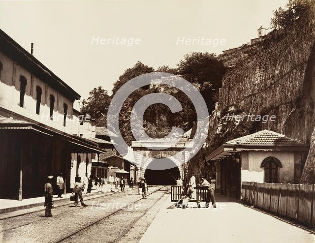 Vienne, Souterrain, ca. 1861. Creator: Edouard Baldus.