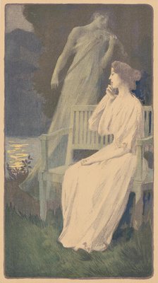 Andante Nocturne , ca 1897. Creator: Gorguet, Auguste-François (1862-1927).