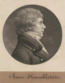 Samuel Hambleton, 1806. Creator: Charles Balthazar Julien Févret de Saint-Mémin.