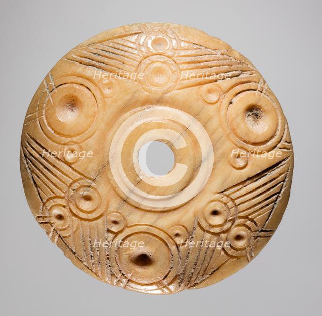 Spindle Whorl, 700s - 900s. Creator: Unknown.