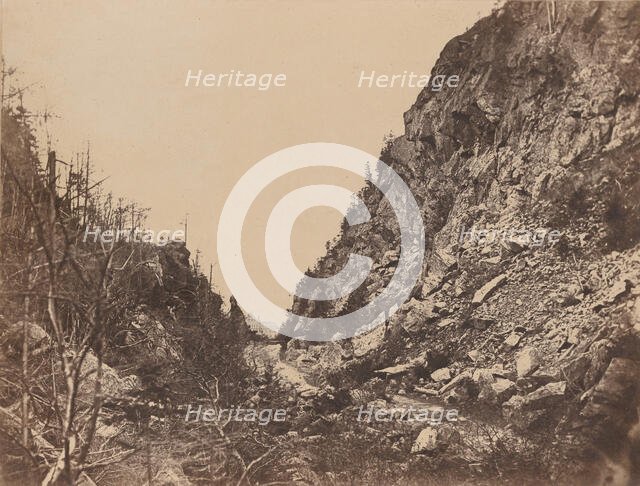 Head of the White Mountain Notch, Crawford House, 1854. Creator: James Wallace Black.