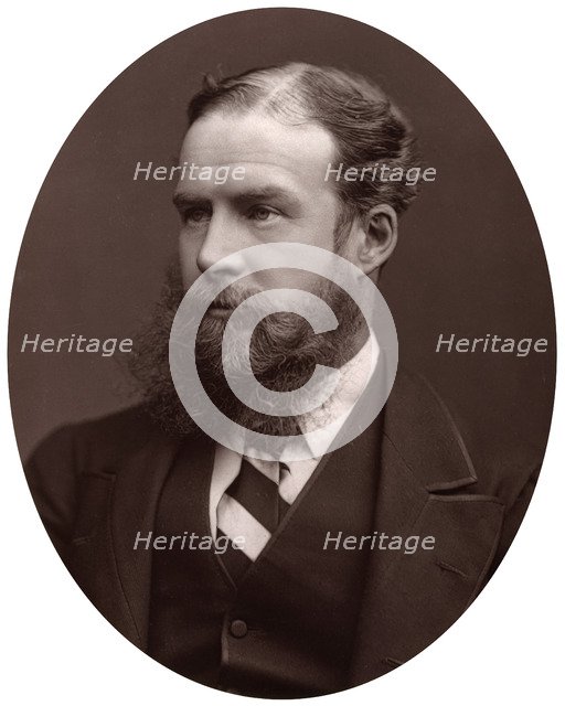 Sir John Lubbock, Bart, MP, FRS, Vice-Chancellor of the University of London, 1877.Artist: Lock & Whitfield