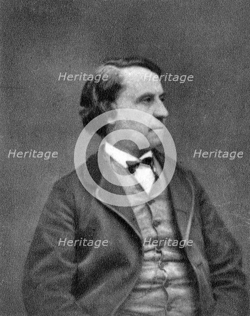 Louis Blanc, French politician and historian, 1870. Artist: Unknown