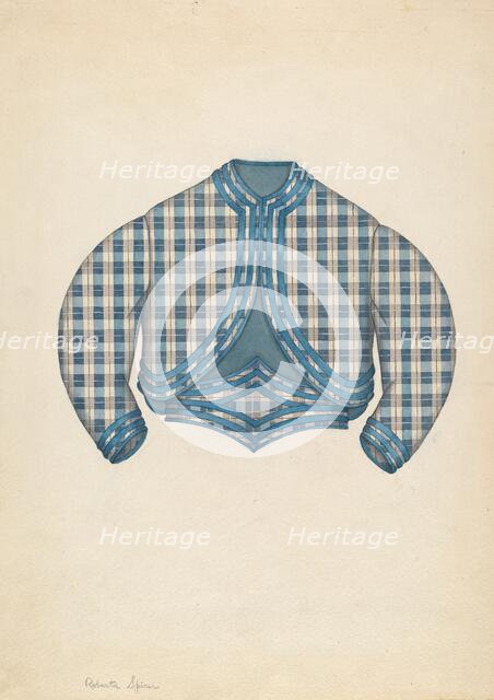 Girl's Jacket, c. 1937. Creator: Roberta Spicer.