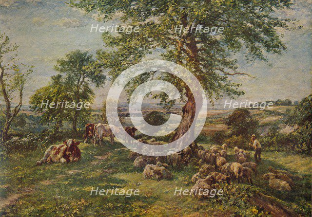 'Hill and Dale', c1900 (1935). Artist: Mark Fisher.