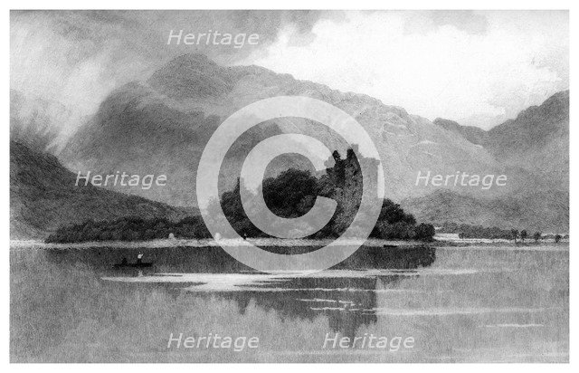 'Kilchurn Castle', 1895. Artist: Unknown