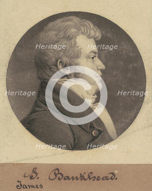 James Bankhead, 1808. Creator: Charles Balthazar Julien Févret de Saint-Mémin.