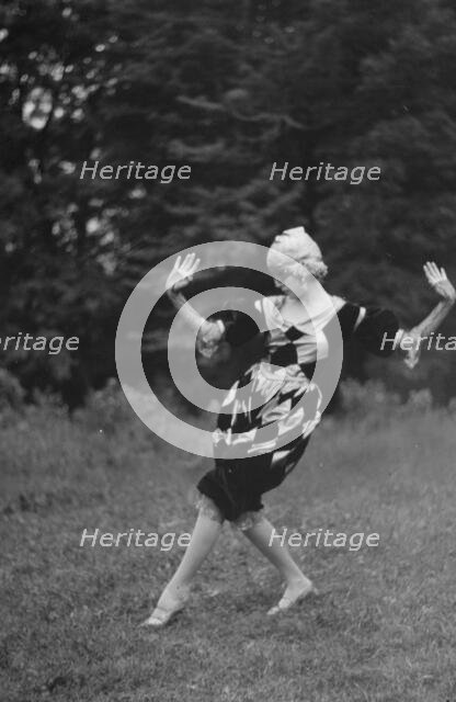 Michio Ito pupils, 1921 June 24. Creator: Arnold Genthe.