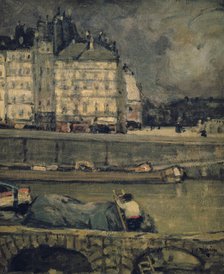 'The Edges of the Seine, Paris', (1880-1924?). Artist: James Wilson Morrice