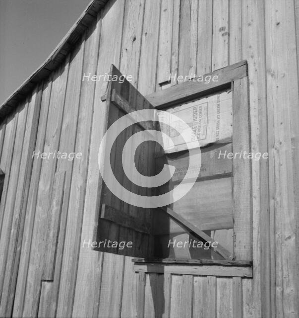 Cotton laborer's house, Louisiana, 1937. Creator: Dorothea Lange.