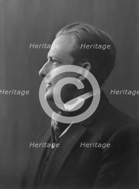 Hadley, Henry, Mr., portrait photograph, 1916. Creator: Arnold Genthe.