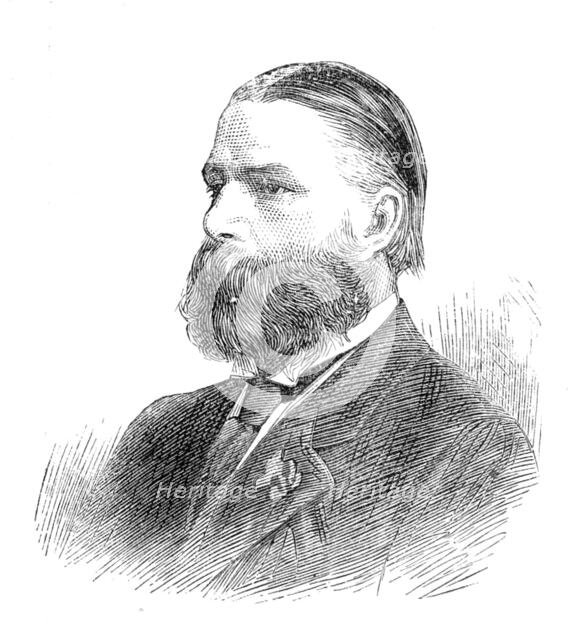 Members of the new House of Commons: Mr. E. W. B. Willyams (Truro), 1880. Creator: Unknown.