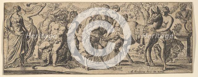 Bacchanale, 1610-42. Creator: Pierre Brebiette.