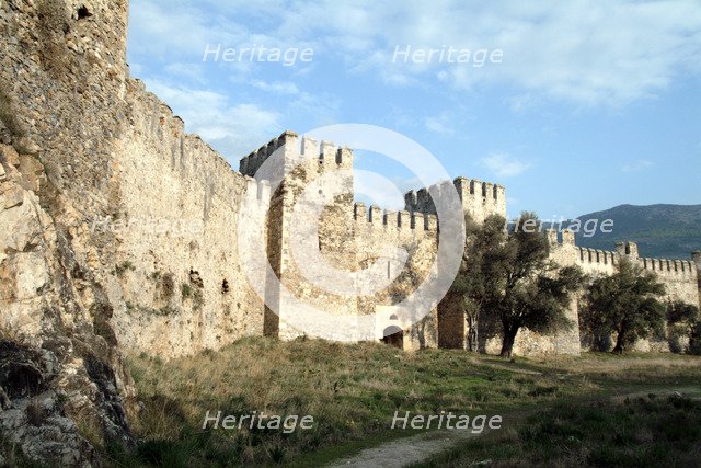 Mammur Castle, Anamur, Turkey. Artist: Samuel Magal