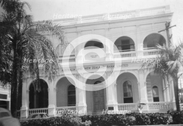 ANZ Bank, Formerly - Union Bank, corner of Denham and Flinders Streets, Townsville, Queensland, 1955 Creator: Jack Bain.