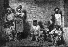 'Thugs in the Gaol of Aurungabad', c1891. Creator: James Grant.