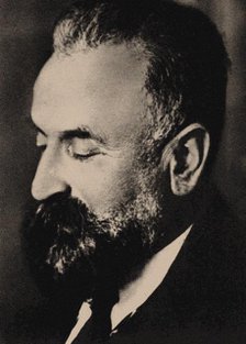 Portrait of Marcel Mauss (1872-1950). Creator: Anonymous.