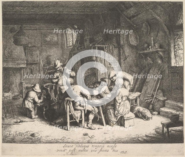 The Taste, 1610-85. Creator: Adriaen van Ostade.