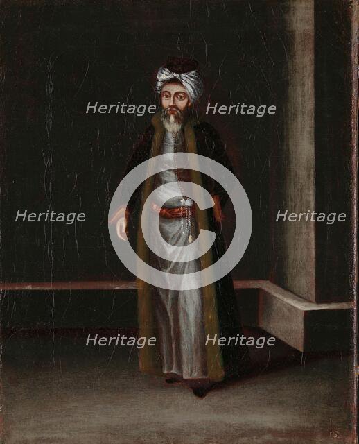 A Jewish Money-Changer, 1700-1737. Creator: Workshop of Jean Baptiste Vanmour.