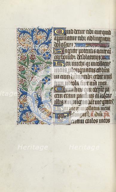 Book of Hours (Use of Rouen): fol. 104v, c. 1470. Creator: Master of the Geneva Latini (French, active Rouen, 1460-80).