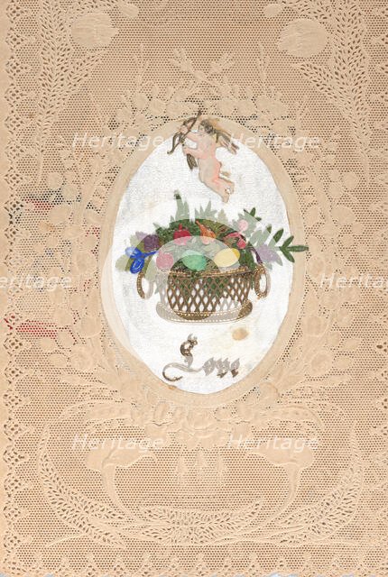 Valentine, ca. 1850. Creator: Anon.