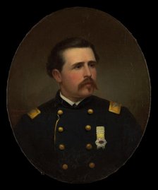Luigi Palma di Cesnola, 1865. Creator: Jacob D. Blondel.