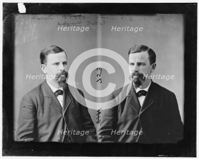 Charles Boyle Roberts of Maryland, 1865-1880. Creator: Unknown.