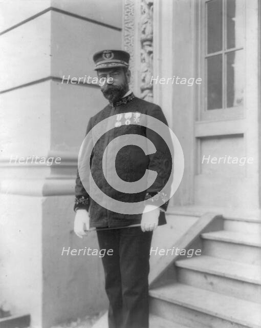 John Philip Sousa, (1904?). Creator: Frances Benjamin Johnston.