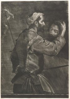 The Great Executioner with the Head of Saint John the Baptist, 1658. Creator: Prince Rupert.