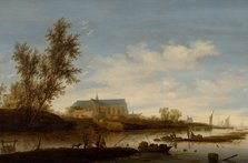 View of the Grote of Sint-Laurenskerk in Alkmaar, 1644.