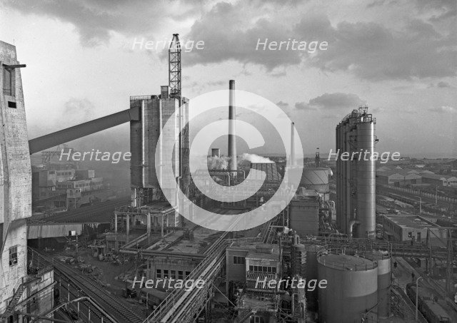 Manvers coal processing plant, Wath upon Dearne, near Rotherham, South Yorkshire, February 1957. Artist: Michael Walters