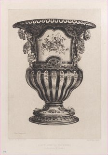 Porcelain from Vincennes, 1862. Creator: Jules-Ferdinand Jacquemart.