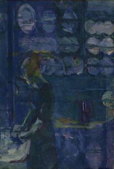 The Blue Kitchen, 1913. Creator: Ludvig Karsten.