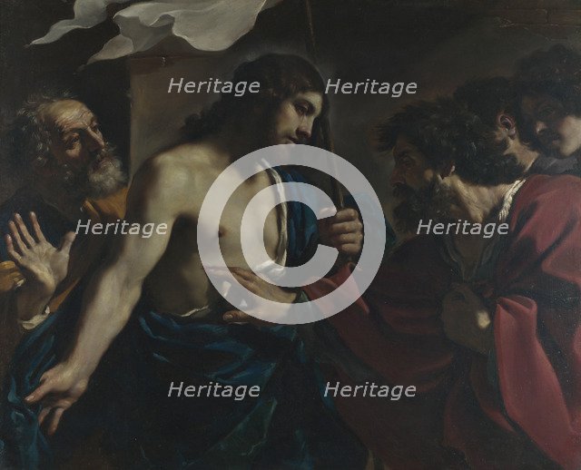 The Incredulity of Saint Thomas, 1621. Artist: Guercino (1591-1666)